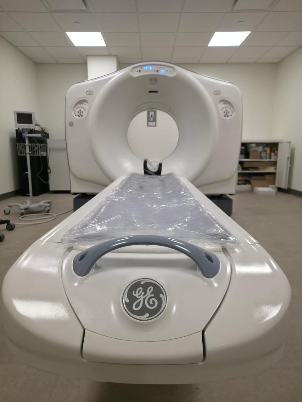 GE CT scanner for refurbished medical imaging equipment buyers in Latin America and the Caribbean.